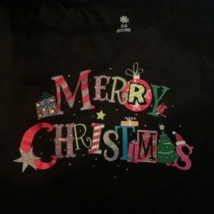 ⭐️ Long Sleeve T-shirt Merry Christmas XL